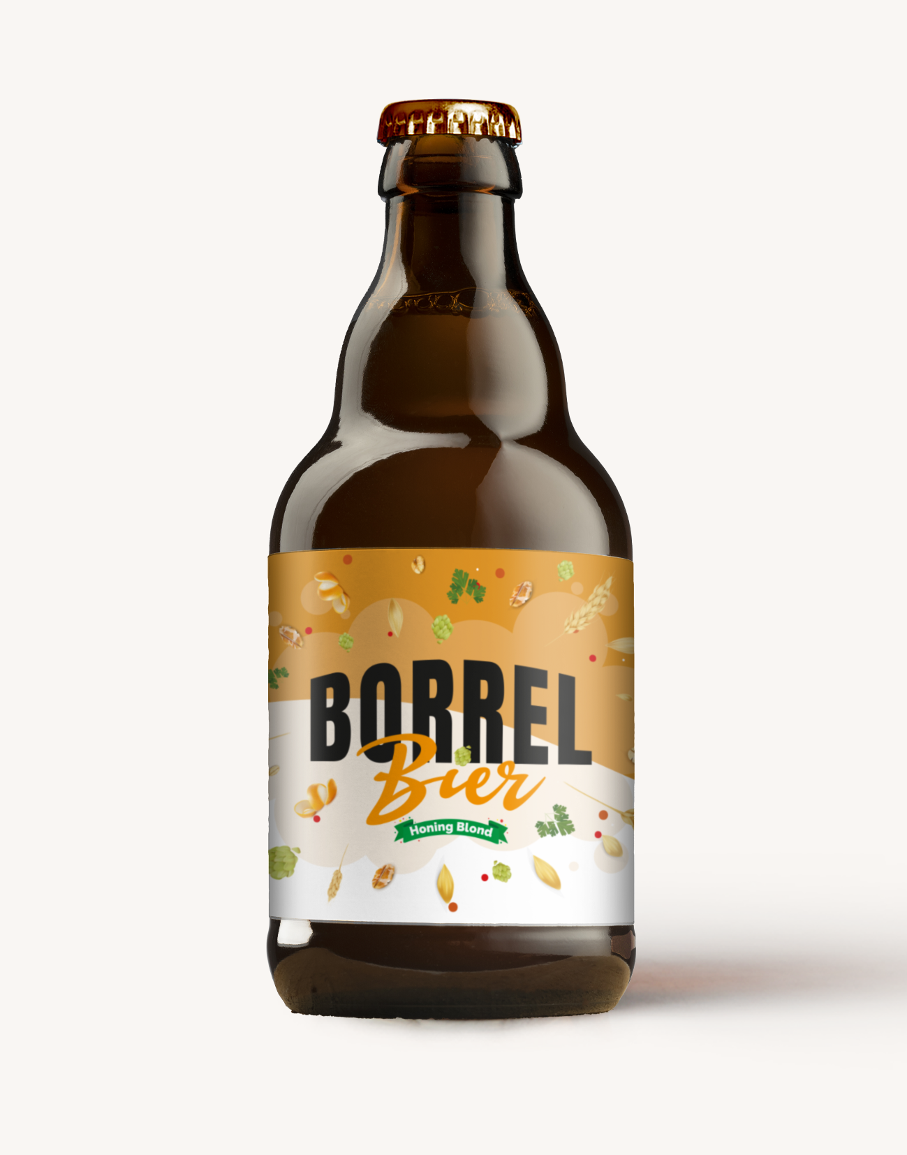 Borrelbier Honing blond