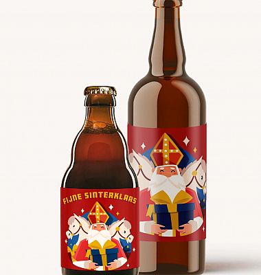 Gepersonaliseerd Sinterklaas bier
