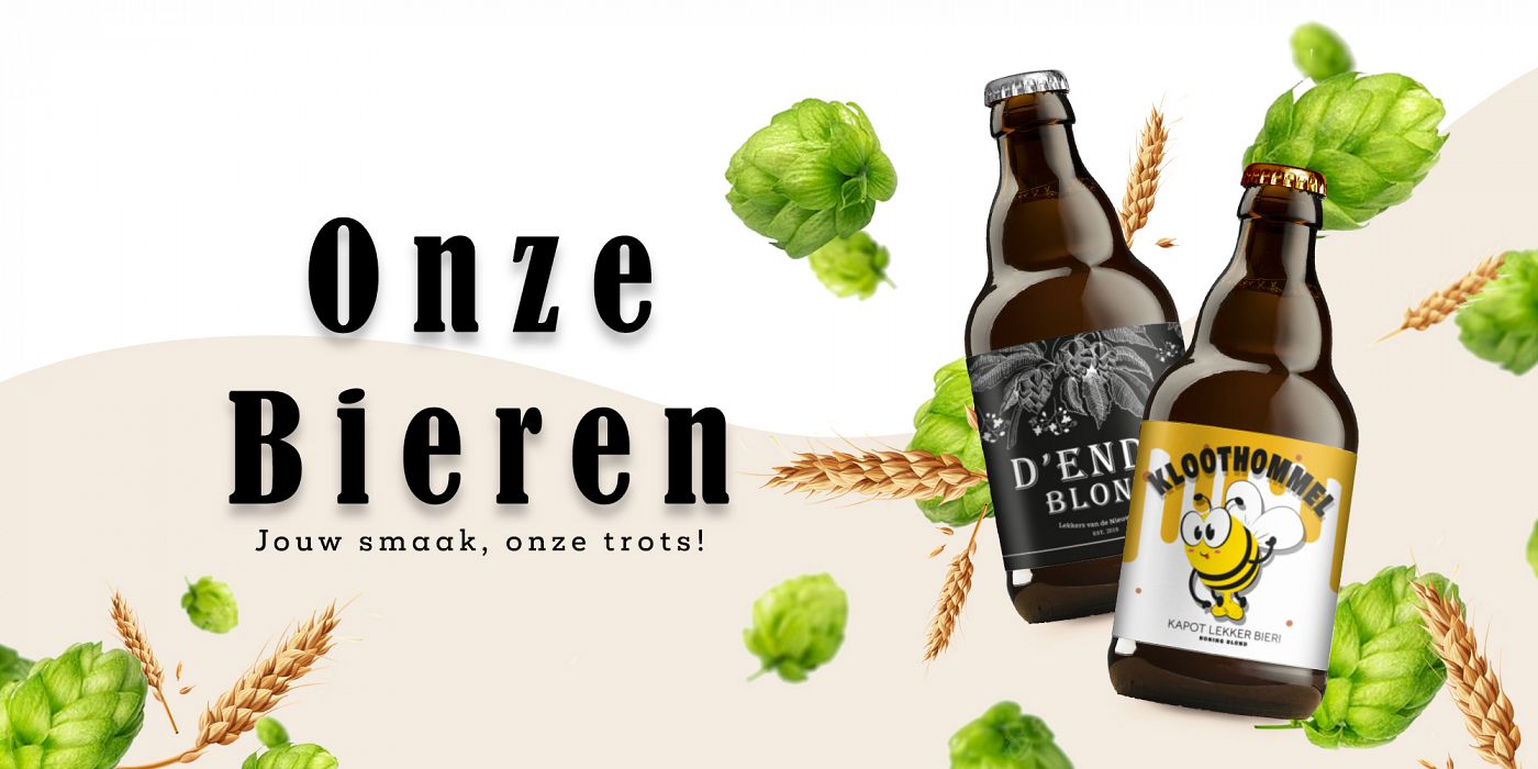 Onze bieren speciaal gebrouwen