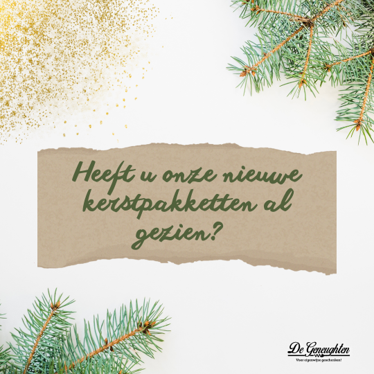 Hebben jullie onze nieuwe kerstpakketten al gezien op onze website? 🎄✨