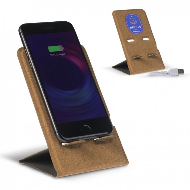 Cork Wireless charger and phone stand 5W 1.jpg